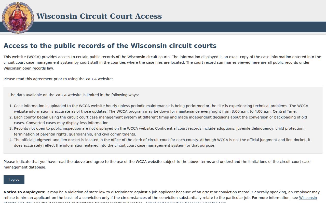 Pleasant Prairie resident lookup through the Wisconsin Circuit Court Access search page
