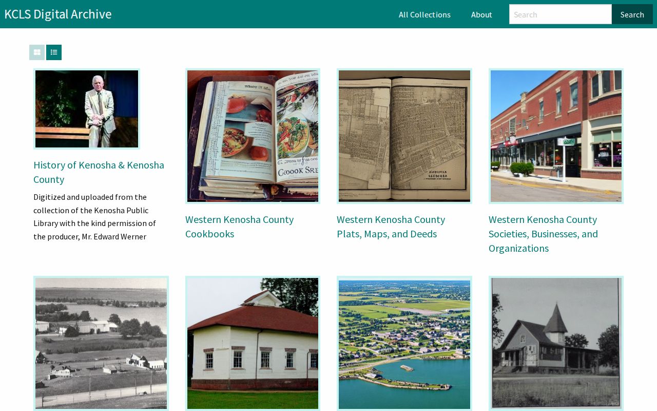 Pleasant Prairie city directory KCLS Digital Archive collection and search page